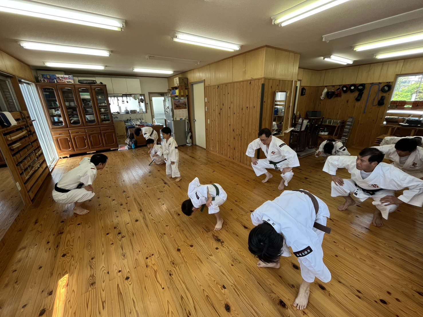 修練内容　準備運動